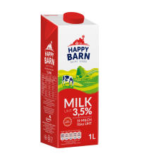 Sữa tươi nguyên kem Happy Barn 3,5% Fat - Hộp 1L
